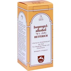 Isopropylalkohol 70% Hetterich 100 ML