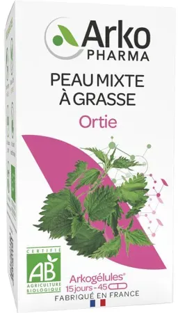 Arkogélules Brennnesselblatt Bio 45 Kapseln
