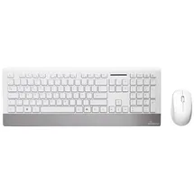 MediaRange Highline Wireless Tastatur DE Set weiß (MROS106)