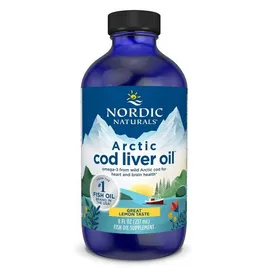 Nordic Naturals Arktisches Lebertran Öl 1060 mg Zitrone 237 ml