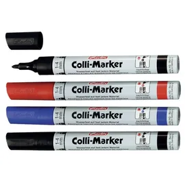 Herlitz Permanentmarker 1,0 - 4,0 mm 5 St. Mehrfarbig