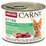 animonda Carny Kitten Rind, Huhn & Kaninchen 12x200 g