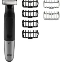 Braun Haar- und Bartschneider Series XT 5200 Face+Body+Travel grau|schwarz