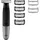 Braun Haar- und Bartschneider Series XT 5200 Face+Body+Travel grau|schwarz