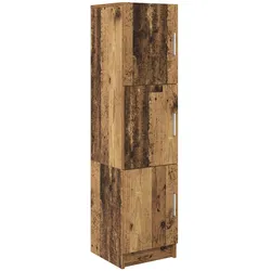 vidaXL Braunes Sideboard Altholz Furnier Kompakt Braunes Sideboard