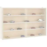vidaXL Sammlervitrine 60 x 8,5 x 37 cm Braun