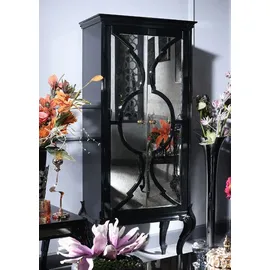 Casa Padrino Wohnzimmerschrank 81 x 192 x 45 cm Schwarz