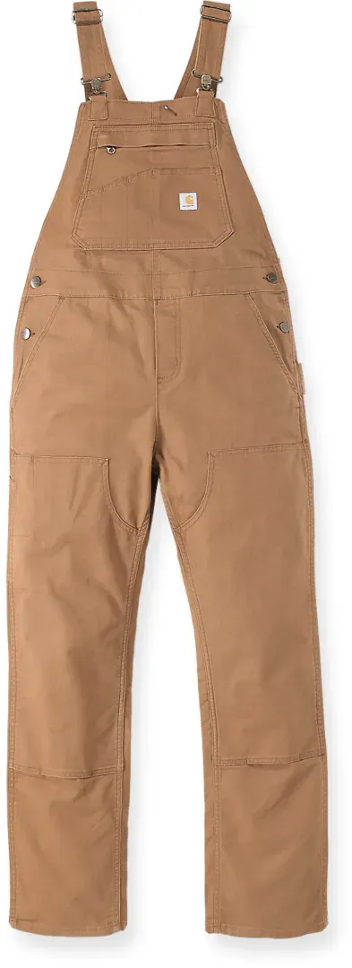 Carhartt Rugged Flex Relaxed Fit Canvas Damen Overall, braun, Größe XL