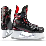 Graf Schlittschuhe Red Ultra Freestyle Schlittschuhe Damen Herren schwarz|rot 43 1/3