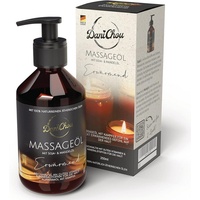 DaniChou Massageöl Erwärmend mit Kampfer - 100% Naturkosmetik, direkt wärmendes Gefühl 250 ml, Massage mit natürlichen Kampfer - Für eine intensive Entspannung weiß