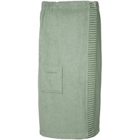 Schiesser Saunakilt Rom für Damen aus saugstarkem Baumwoll-Frottier (Größen S - XXL), Made in Green Zertifiziert, Farbe:Hellgrün, Größe:46-52