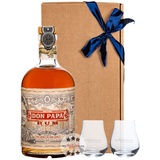 Geschenk-Set Don Papa Rum & 2 Nosing-Gläser