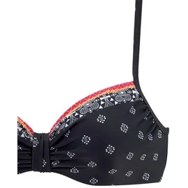 LASCANA Bügel-Bikini-Top Kimer Schwarz 38 Cup D