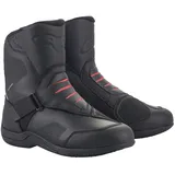 Alpinestars Ridge V2 Wasserdichte Motorradstiefel, Schwarz/Rot - 43