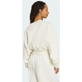 adidas Weiches Lux Loose Sweatshirt Off White XXL