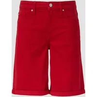 S.Oliver Jeans-Bermuda Karolin/Regular Fit/Mid Rise, mohnrot 40
