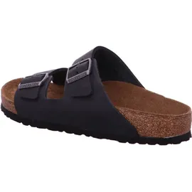 Birkenstock Arizona Nubukleder geölt schmal schwarz 36