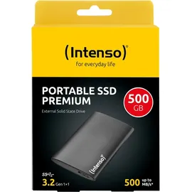 Intenso Premium 500 GB USB 3.2 schwarz 3823451