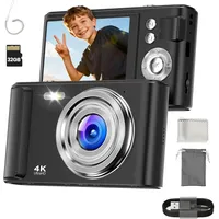 Digitalkamera 4K 48MP - Digital Kamera Mit 16X Digitalzoom Für Kinder - Autofoku