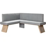 OTTO home Eckbank OTTO HOME "Nina Küchenbank, Polsterbank, Esszimmerbank, Breite 185x 150 cm", grau (antarctica, dekor eiche ontario), B:185cm H:88cm T:150cm, Holzwerkstoff, Polyester, Polyurethan, Sitzbänke, Eckbank, Moderne Bank in tollen Farben, Anzahl