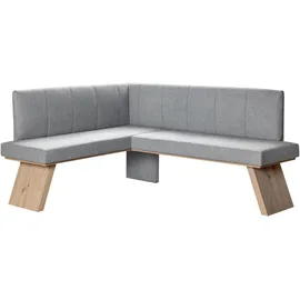 OTTO home Eckbank OTTO HOME "Nina Küchenbank, Polsterbank, Esszimmerbank, Breite 185x 150 cm", grau (antarctica, dekor eiche ontario), B:185cm H:88cm T:150cm, Holzwerkstoff, Polyester, Polyurethan, Sitzbänke, Eckbank, Moderne Bank in tollen Farben, Anzahl