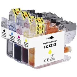 Renkforce LC-3213BK schwarz + LC-3213C cyan + LC-3213M magenta + LC-3213Y gelb RF-5679866