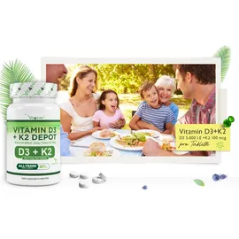 Vit4ever Vitamin D3 5.000 + K2 100mcg Tabletten 240 St.