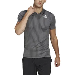 adidas Tennis-Polo Melbourne Freelift grau Herren