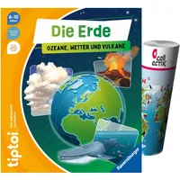 Ravensburger tiptoi Kinder Sachbuch 4-7 Jahre | Die Erde: Ozeane, Wetter und Vulkane + Weltkarte