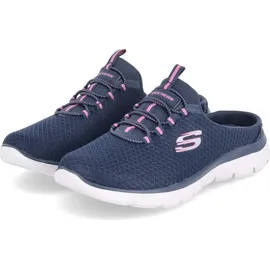 SKECHERS Damen, Pantolette Sabot 42 - blau, - 42