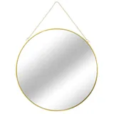 Mojawo Wandspiegel Ø30 cm Gold