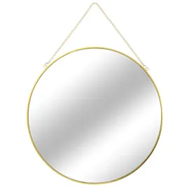 Mojawo Wandspiegel Ø30 cm Gold