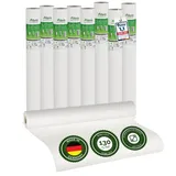 Veluxis Malervlies Veluxis® Premium Glatvlies, (8-St), überstreichbar, rissüberbrückend & formstabil weiß