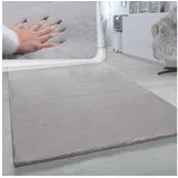 Paco Home Fellteppich »Rabbit 780«, rechteckig, 26 mm Höhe, Kunstfell, In grau cm