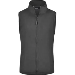 Damen Microfleece Weste - Farbe grau - Größe L