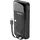 DUDAO Powerbank 20000mAh 22.5W PD USB-C USB-A mit Integriertem Iphone Lightning, Usb-c Kabel / Schwarz