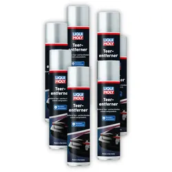 7x 400ml LIQUI MOLY 1600 Reiniger Teerentferner Teer Harz Entferner Pflege Auto