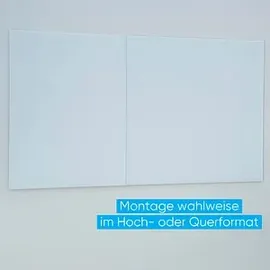 Franken Glas-Magnettafel 120,0 x 90,0 cm weiß