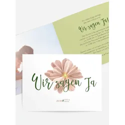Hochzeitseinladungen selbst gestalten mit Spruch und Fotos im Onlinedesigner bei Meine-Kartenmanufaktur.de