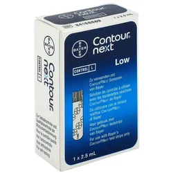 Contour next Kontrolllösung niedrig