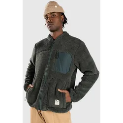 Fat Moose Wood Fleecejacke beetle green Gr. XL