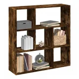 vidaXL Bücherregal 102 x 29 x 103,5 cm Braun