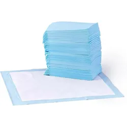 Amazon Basics 50x Hunde Trainingspads 5-lagig saugstark Welpenunterlagen blau