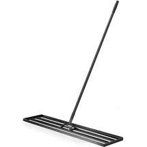 Wiltec Rasenrakel 121,9 x 25,4 cm mit 2 m Stiel