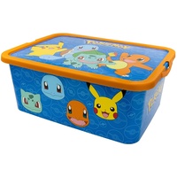Stor 13 Liter Click Lock Aufbewahrungsbox : Pokemon Rock