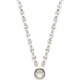 LEONARDO "Halskette Romea Clip&Mix" Gr. 50, silber (edelstahlfarben), Halsketten, Damen, 50, Edelstahl, L: 50 B: 6mm, B:6mm