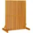 vidaXL Sichtschutz 79,5 x 50 x 110 cm Braun Massivholz 1 St.