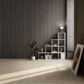 Tectake Wandpaneel Akustik Sonic Grau 2 St. 50 x 110 cm