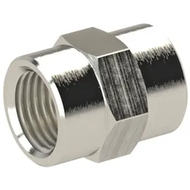 Riegler Muffe »value line«, M5, SW 8, Messing vernickelt