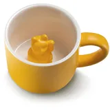 donkey products Maneki Neko Kaffeetasse 0,15 l Gelb
